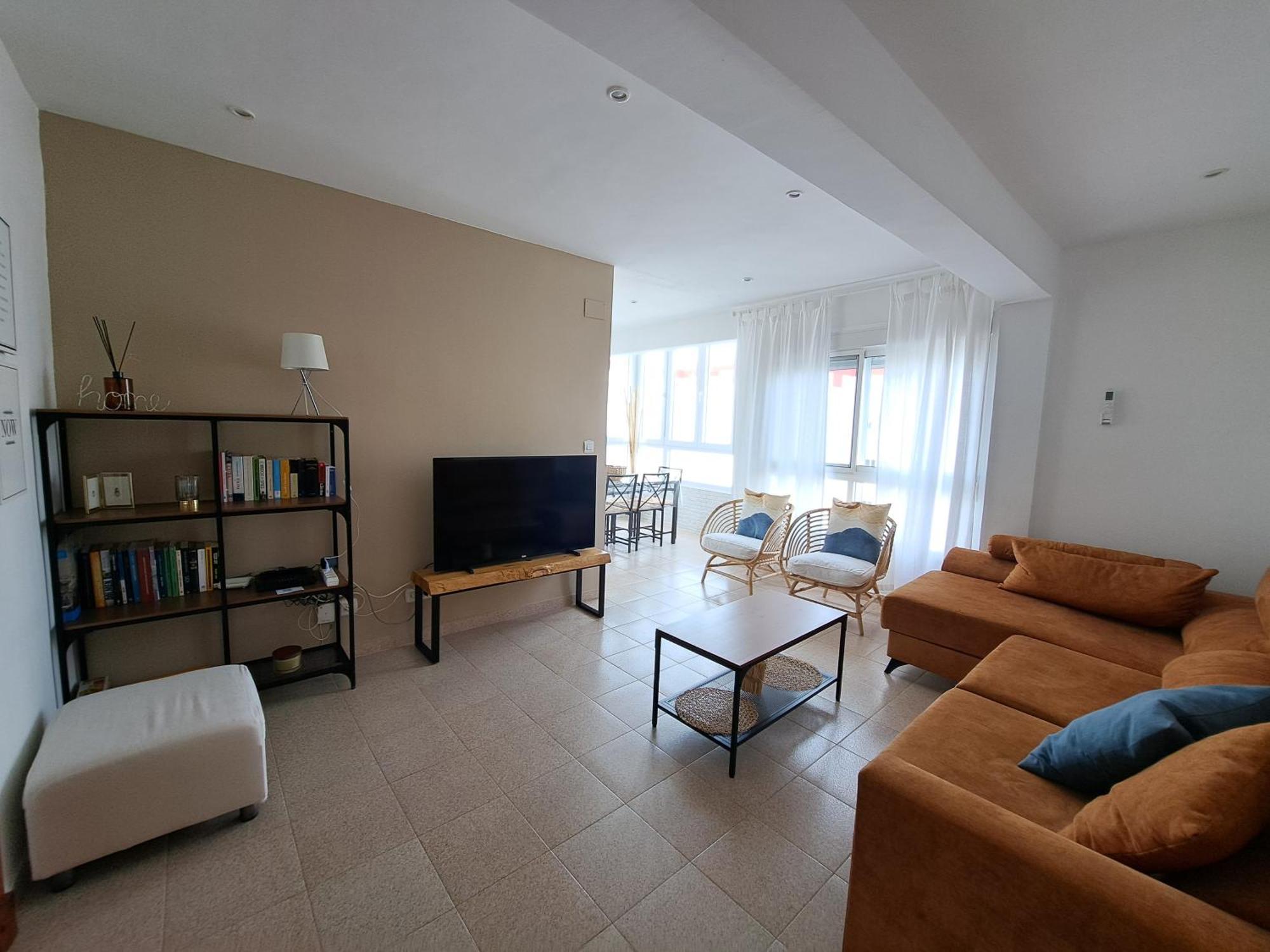 Apartment Atico Primera Linea De Playa Con Vistas Al Mar-climatizado-wifi-parking El Puerto de Santa Maria