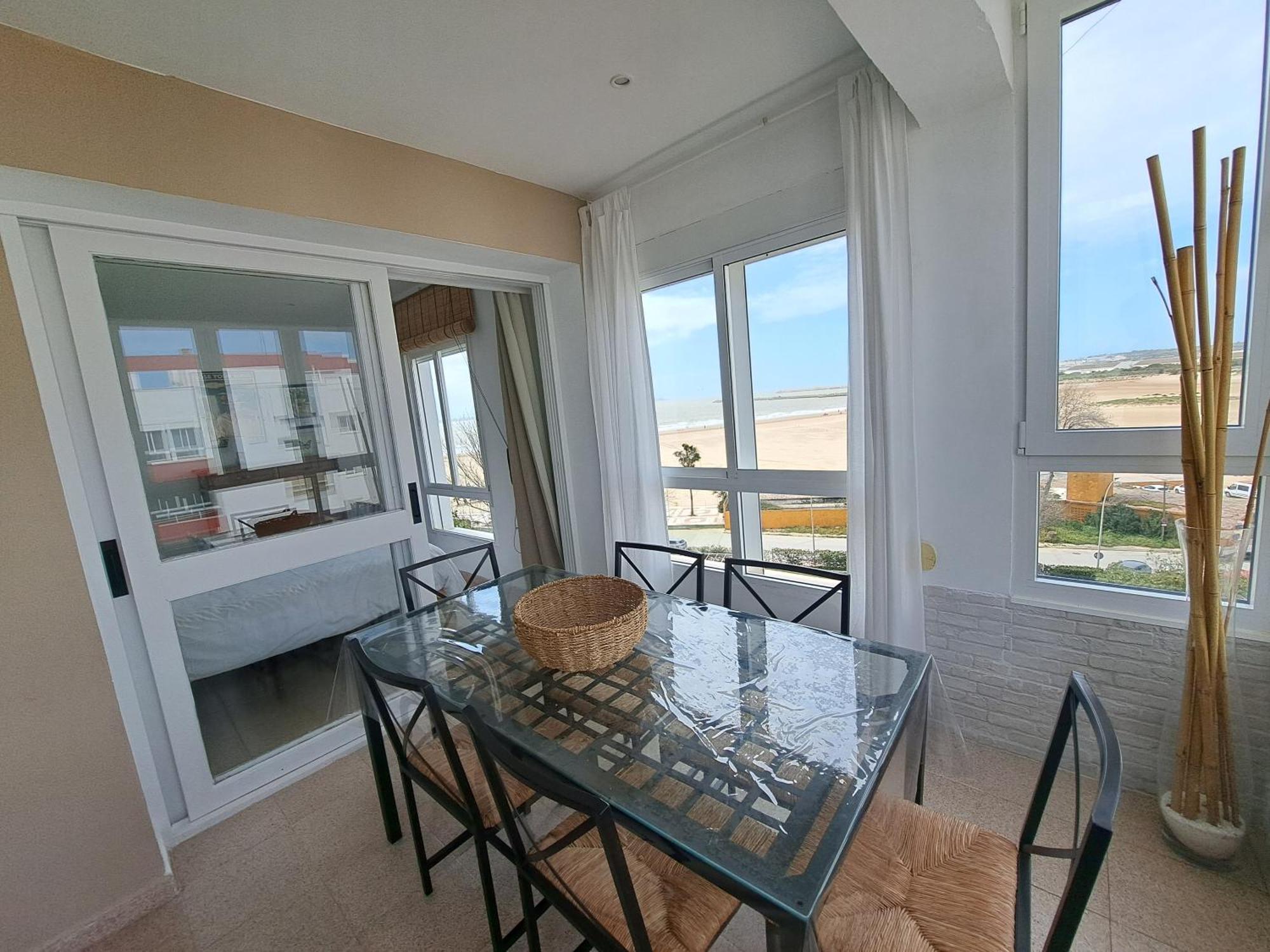 Apartment Atico Primera Linea De Playa Con Vistas Al Mar-climatizado-wifi-parking